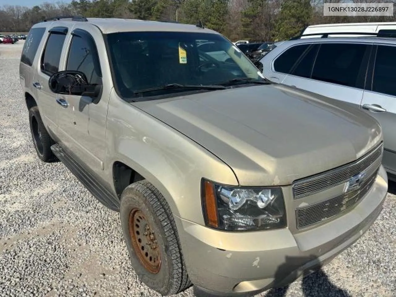 1GNFK13028J226897 2008 Chevrolet Tahoe K1500