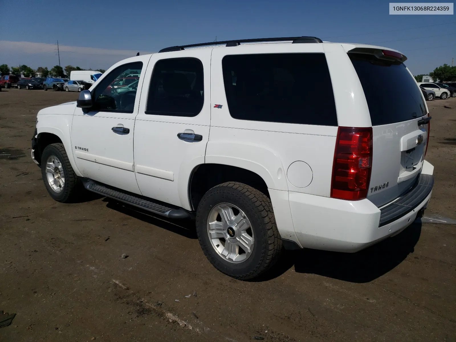 2008 Chevrolet Tahoe K1500 VIN: 1GNFK13068R224359 Lot: 60004683