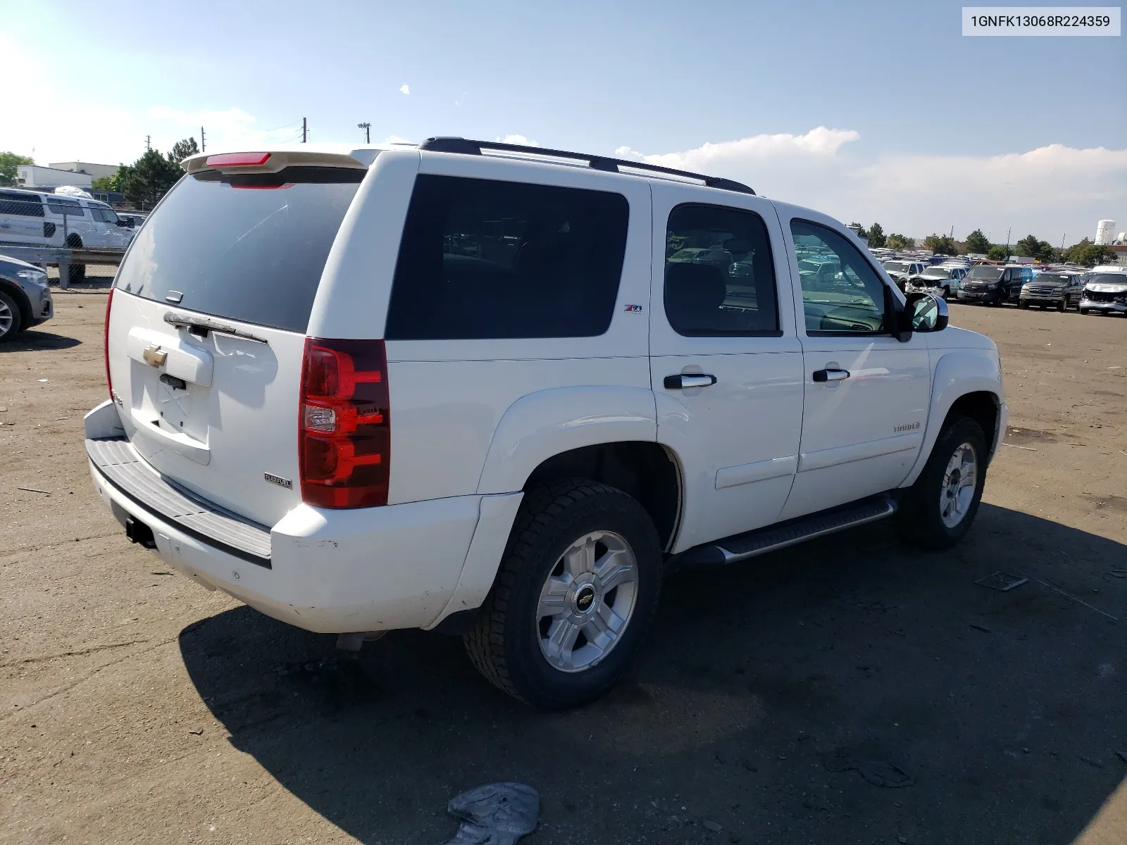 1GNFK13068R224359 2008 Chevrolet Tahoe K1500