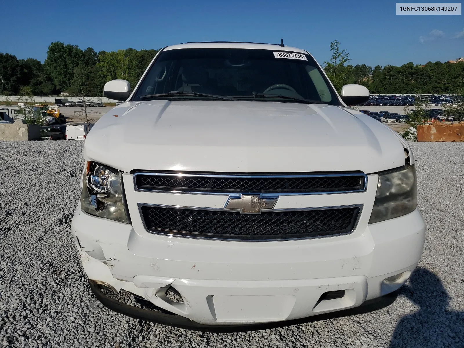 2008 Chevrolet Tahoe C1500 VIN: 1GNFC13068R149207 Lot: 63025234