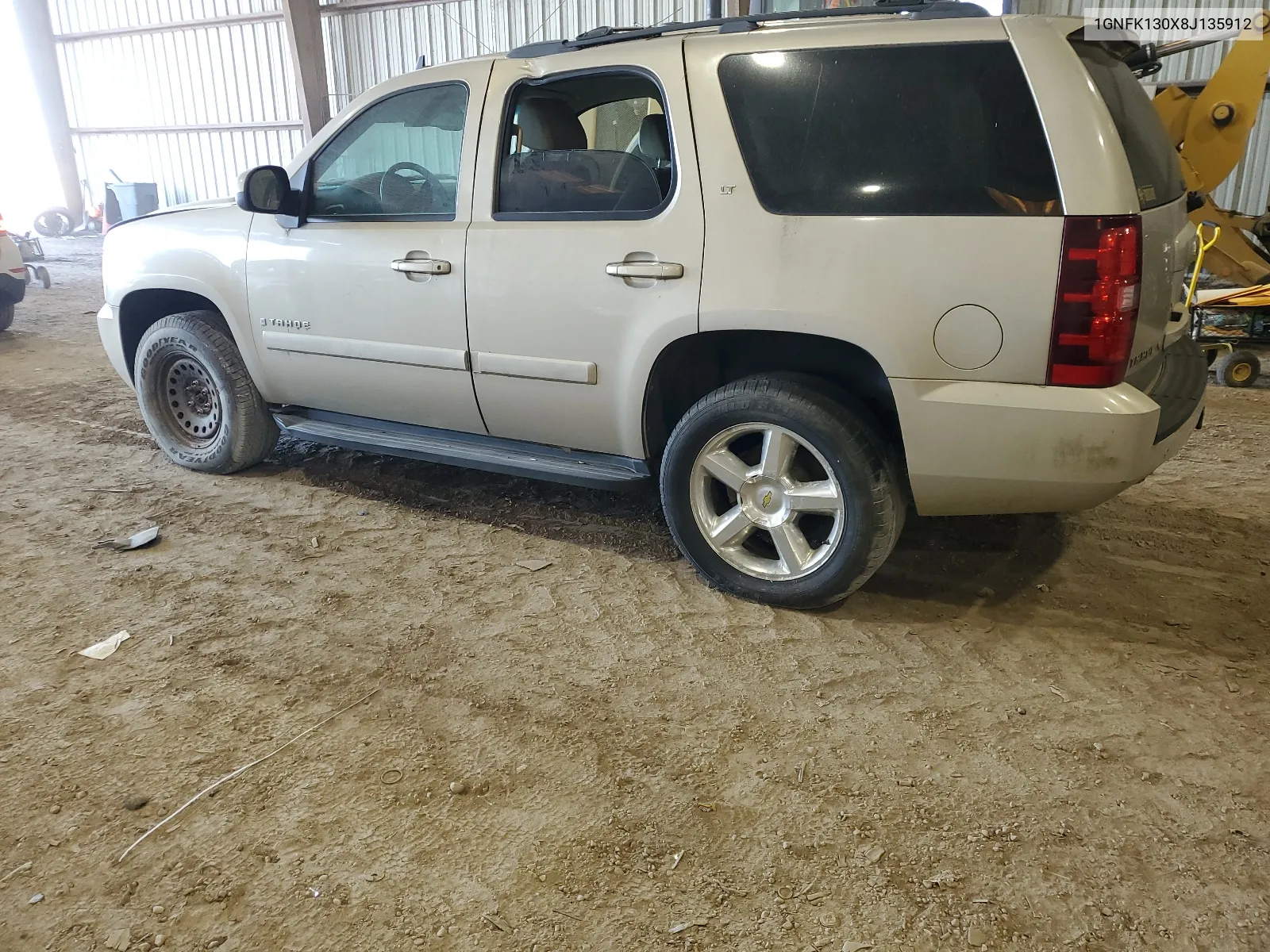 2008 Chevrolet Tahoe K1500 VIN: 1GNFK130X8J135912 Lot: 63398644