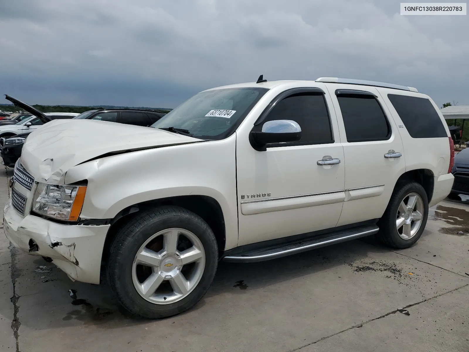 2008 Chevrolet Tahoe C1500 VIN: 1GNFC13038R220783 Lot: 63710704