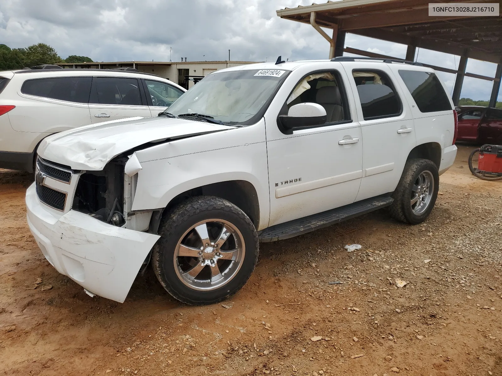 2008 Chevrolet Tahoe C1500 VIN: 1GNFC13028J216710 Lot: 64691924