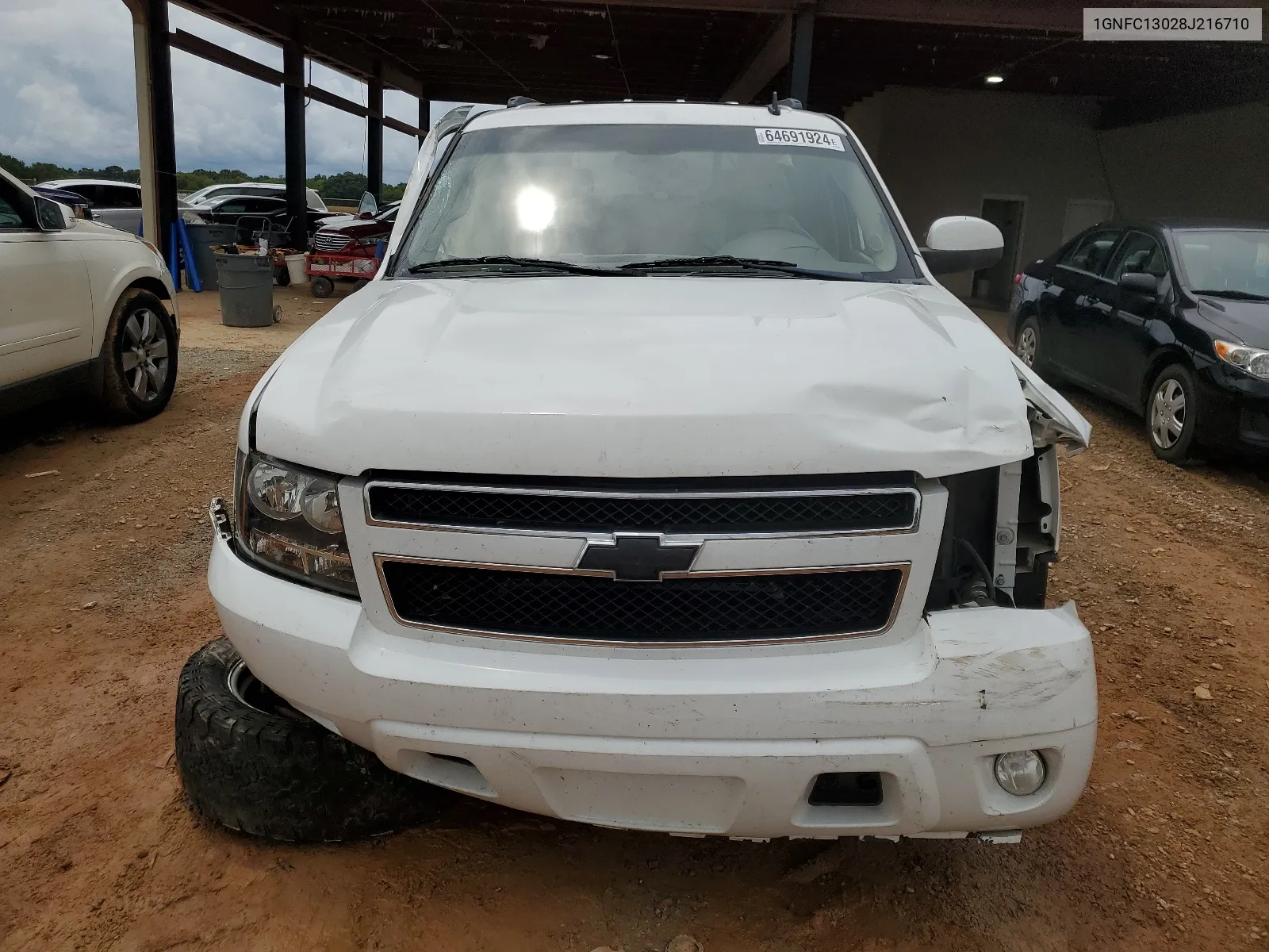 2008 Chevrolet Tahoe C1500 VIN: 1GNFC13028J216710 Lot: 64691924