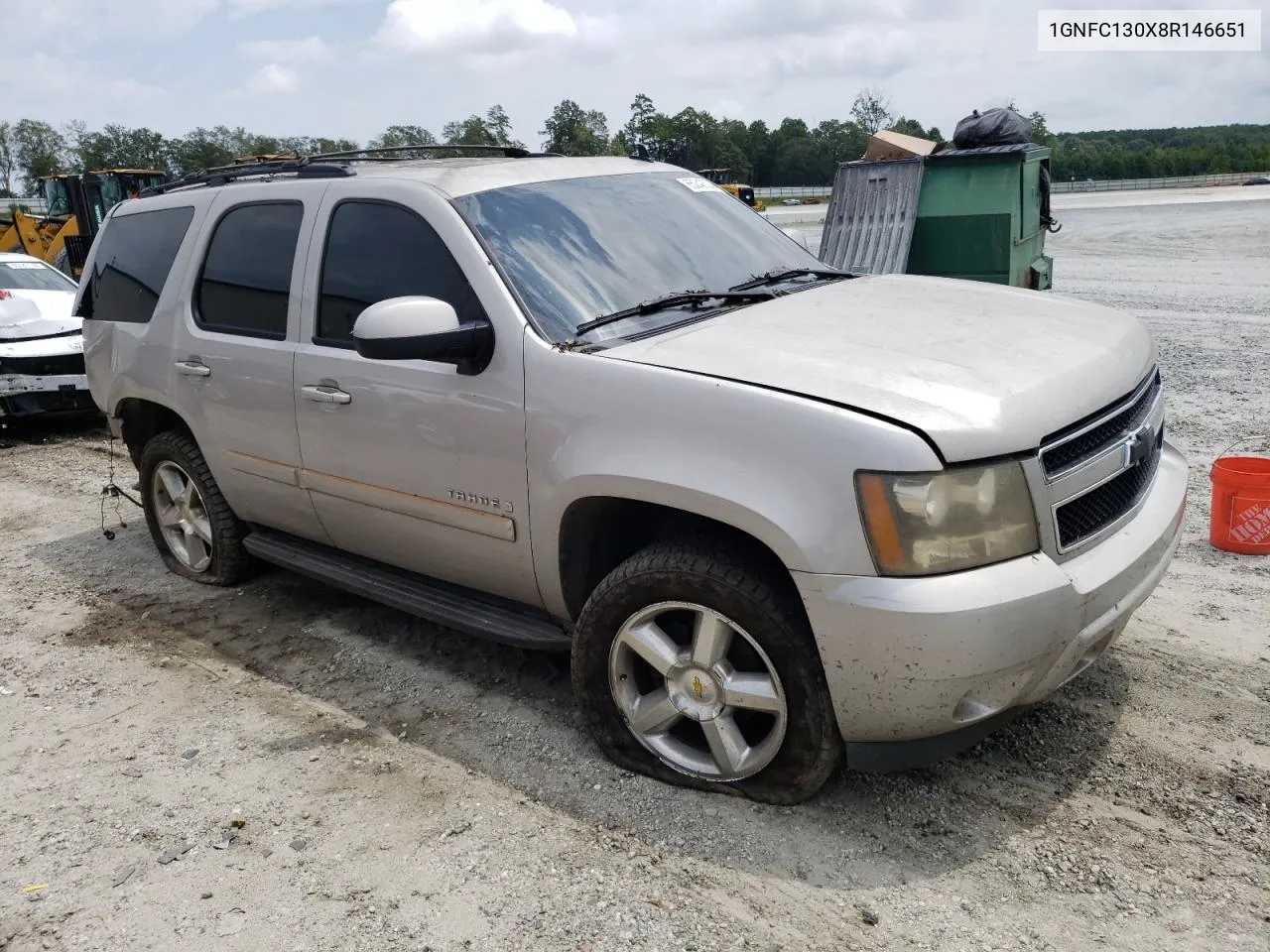 2008 Chevrolet Tahoe C1500 VIN: 1GNFC130X8R146651 Lot: 65242024