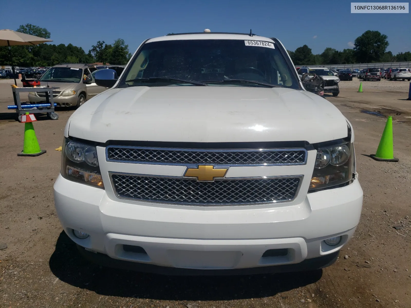 2008 Chevrolet Tahoe C1500 VIN: 1GNFC13068R136196 Lot: 65367824