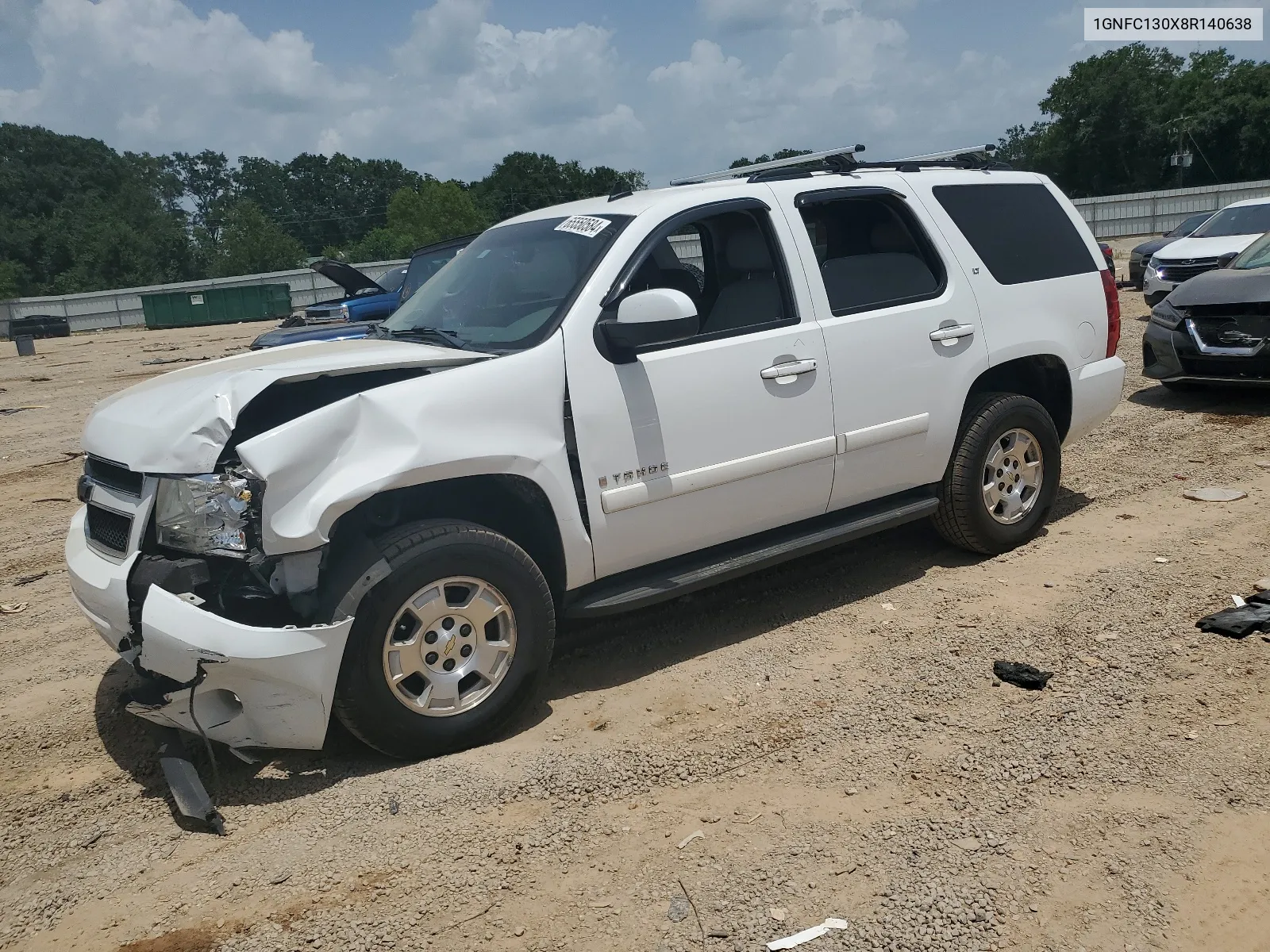 2008 Chevrolet Tahoe C1500 VIN: 1GNFC130X8R140638 Lot: 65550584