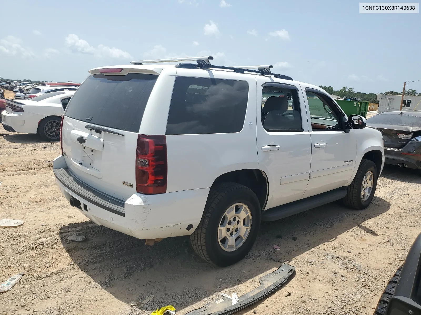 2008 Chevrolet Tahoe C1500 VIN: 1GNFC130X8R140638 Lot: 65550584