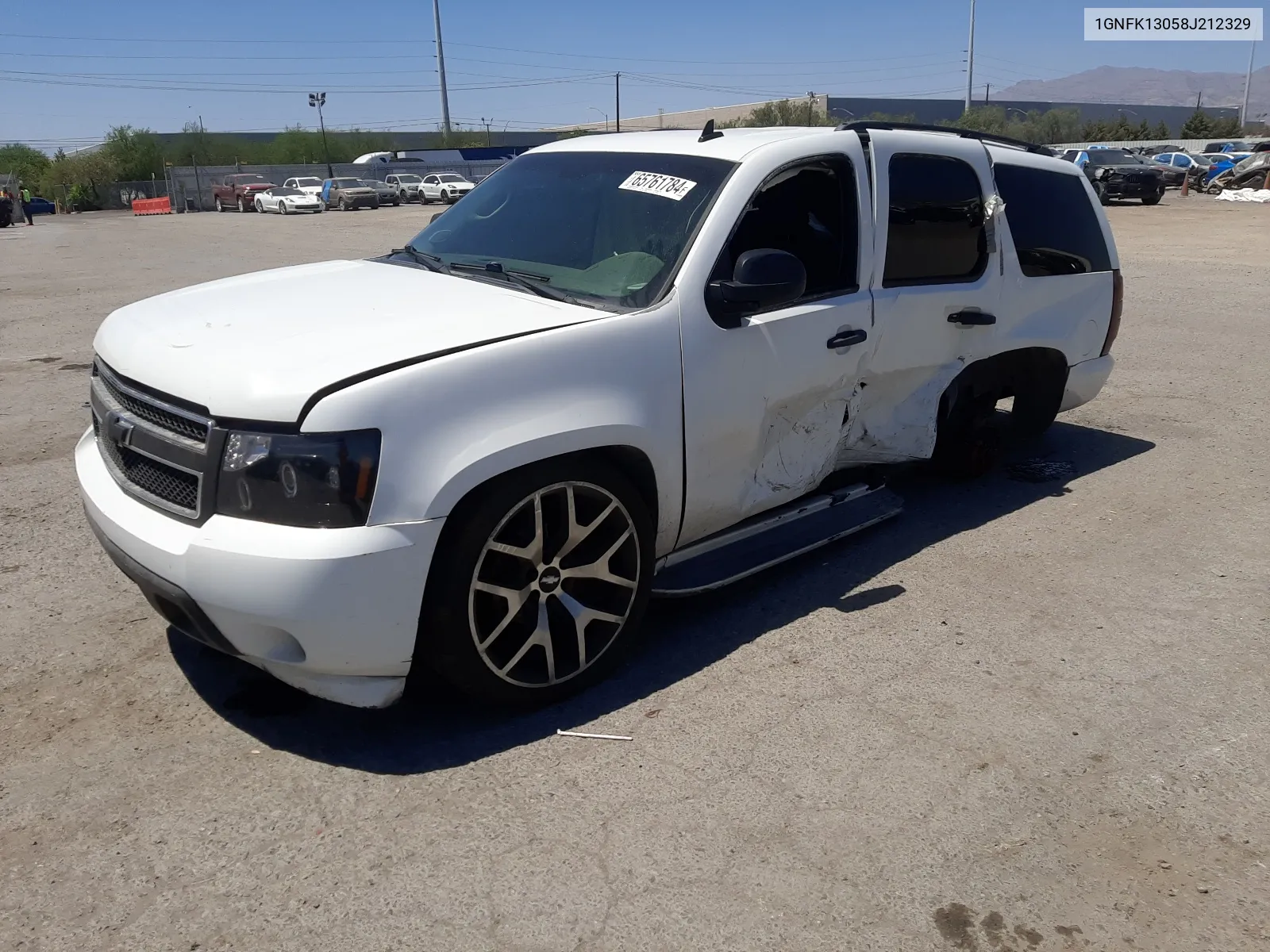 2008 Chevrolet Tahoe K1500 VIN: 1GNFK13058J212329 Lot: 65761784