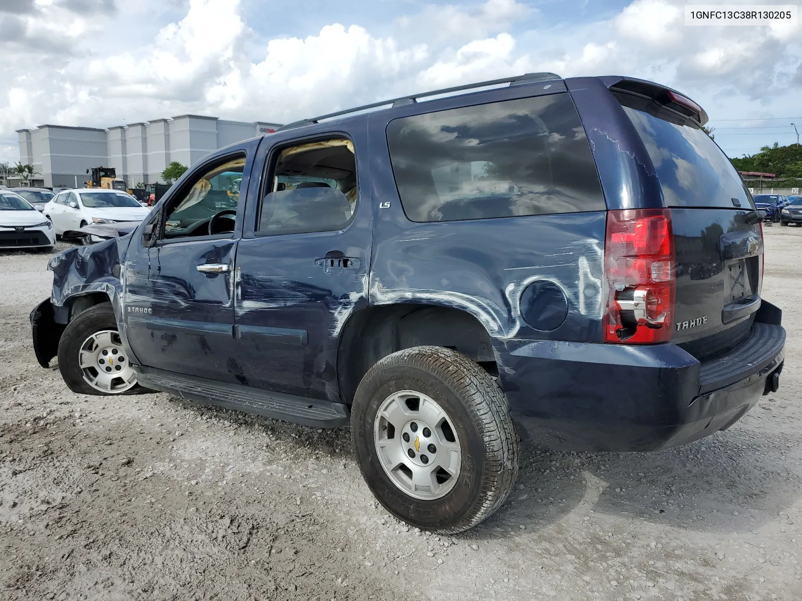 2008 Chevrolet Tahoe C1500 VIN: 1GNFC13C38R130205 Lot: 66261614