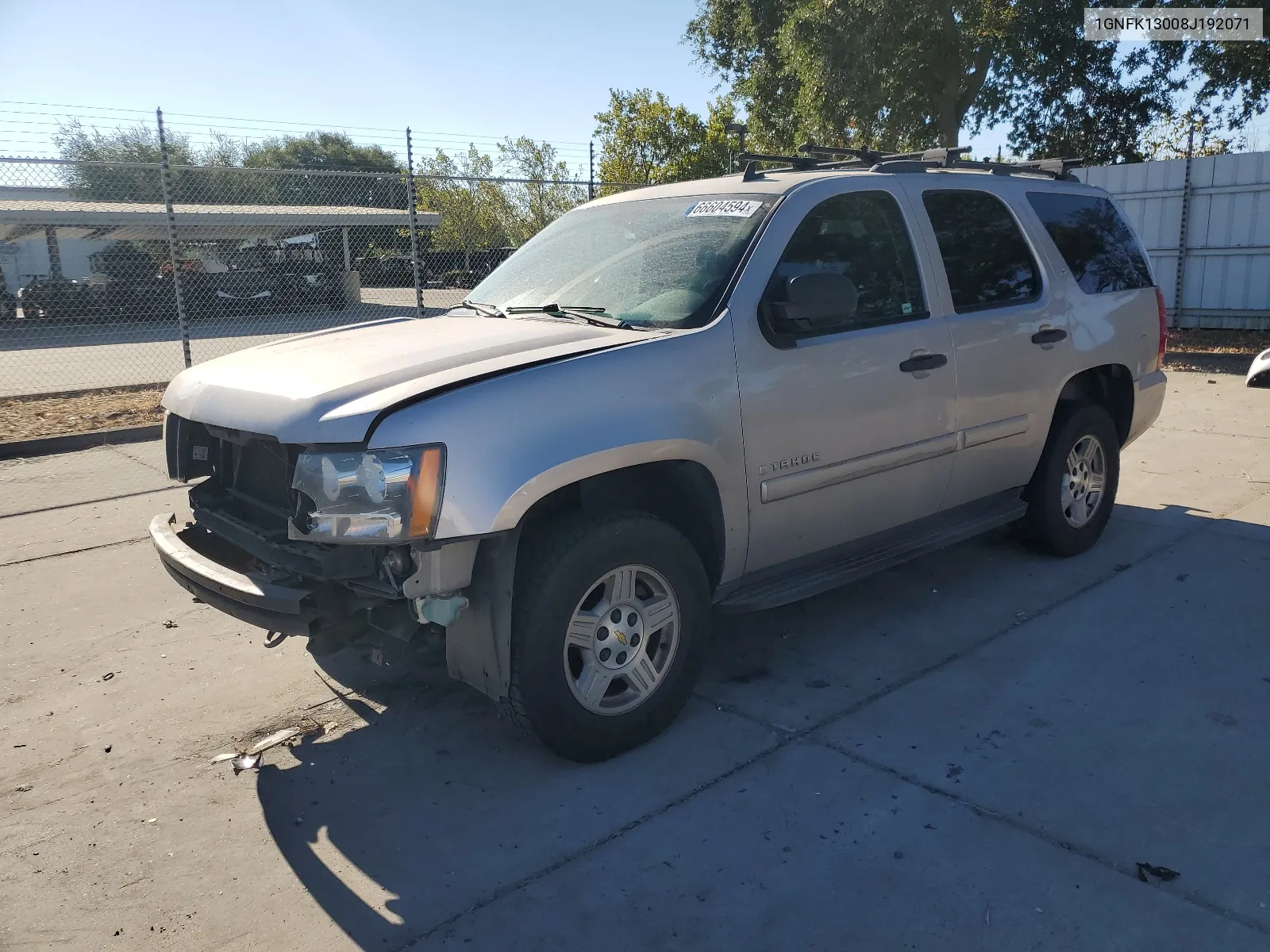 1GNFK13008J192071 2008 Chevrolet Tahoe K1500