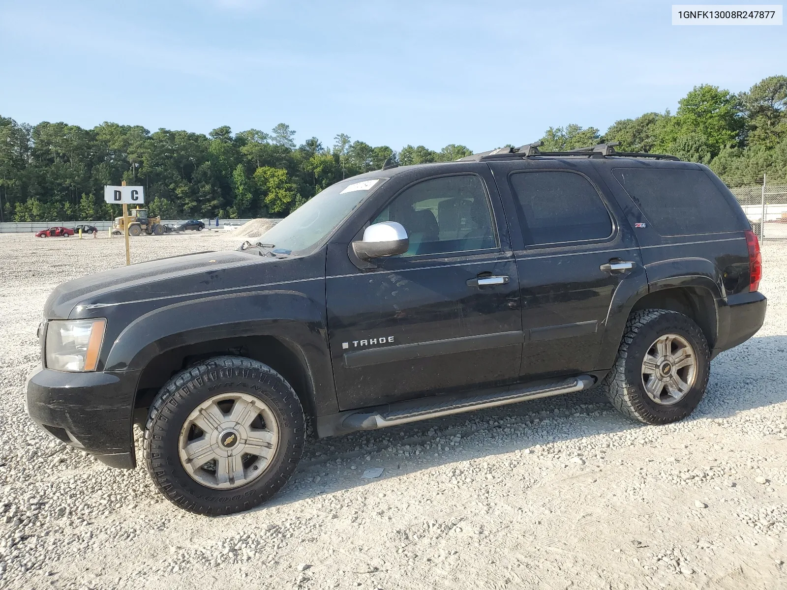 2008 Chevrolet Tahoe K1500 VIN: 1GNFK13008R247877 Lot: 67704184