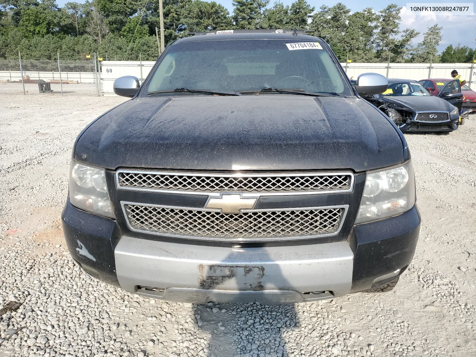 2008 Chevrolet Tahoe K1500 VIN: 1GNFK13008R247877 Lot: 67704184