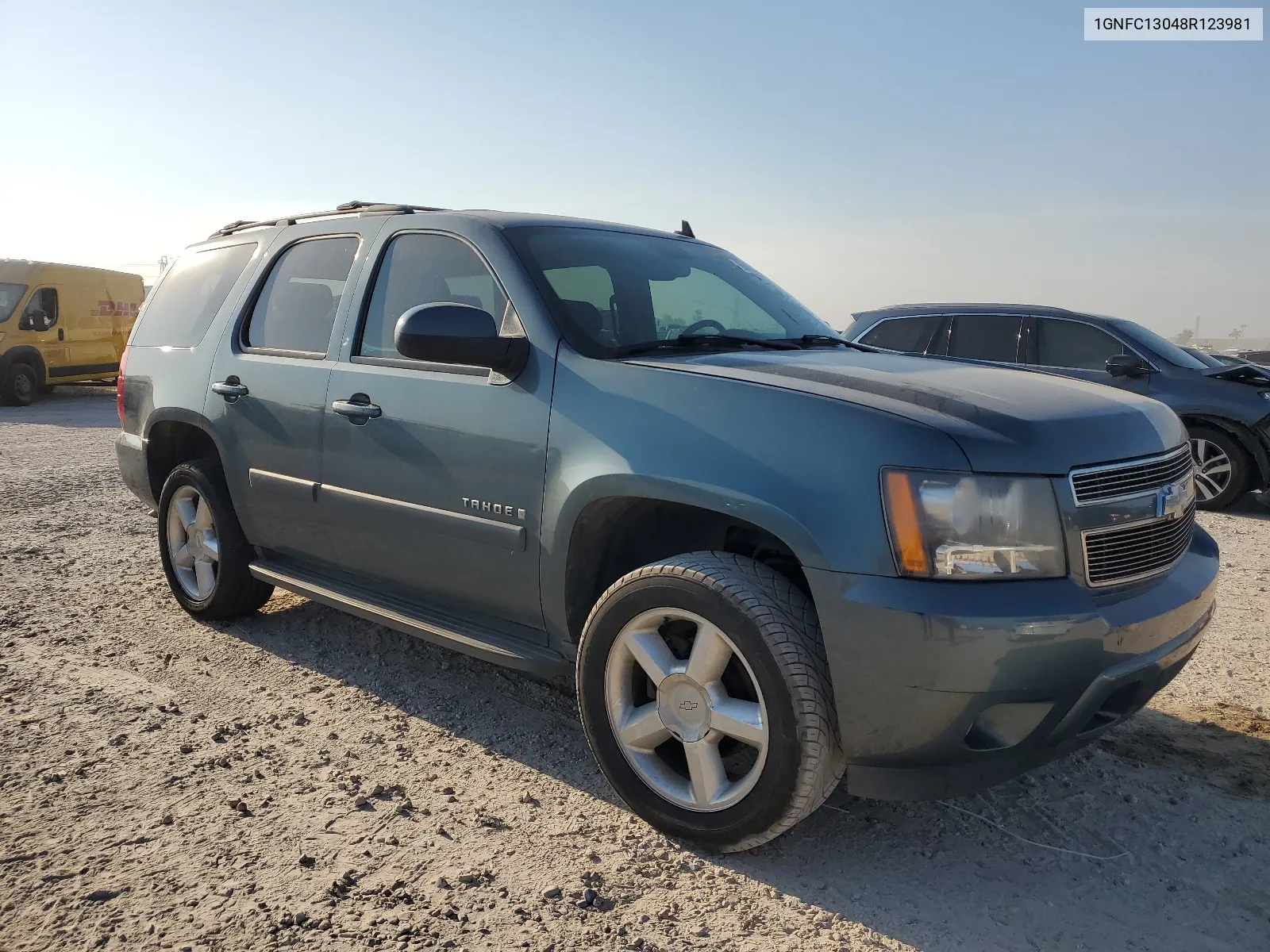 2008 Chevrolet Tahoe C1500 VIN: 1GNFC13048R123981 Lot: 68062244