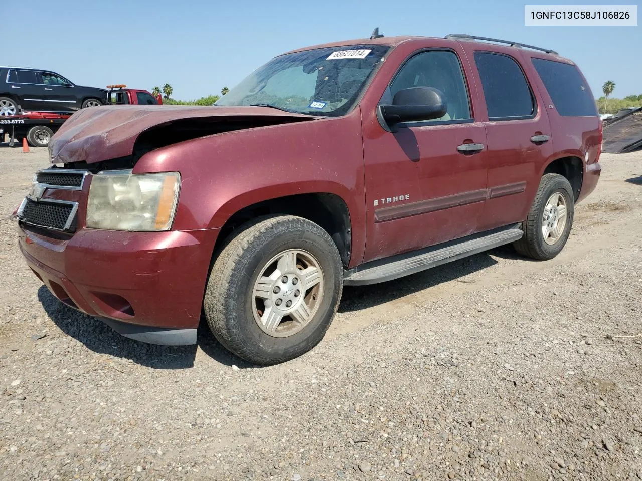 1GNFC13C58J106826 2008 Chevrolet Tahoe C1500