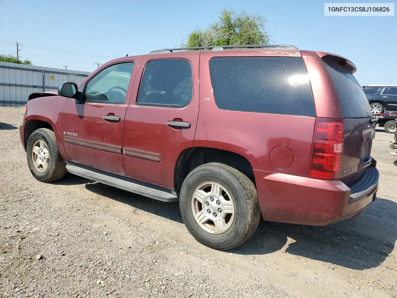 1GNFC13C58J106826 2008 Chevrolet Tahoe C1500