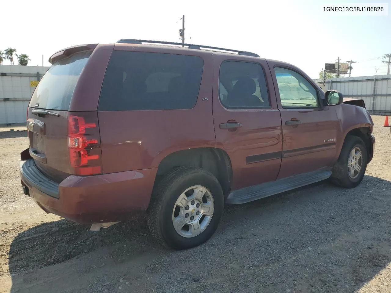 1GNFC13C58J106826 2008 Chevrolet Tahoe C1500