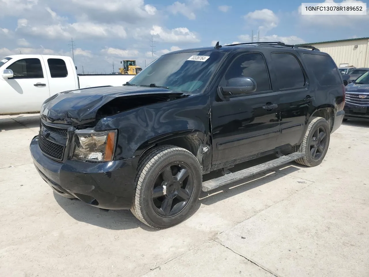 2008 Chevrolet Tahoe C1500 VIN: 1GNFC13078R189652 Lot: 70338764