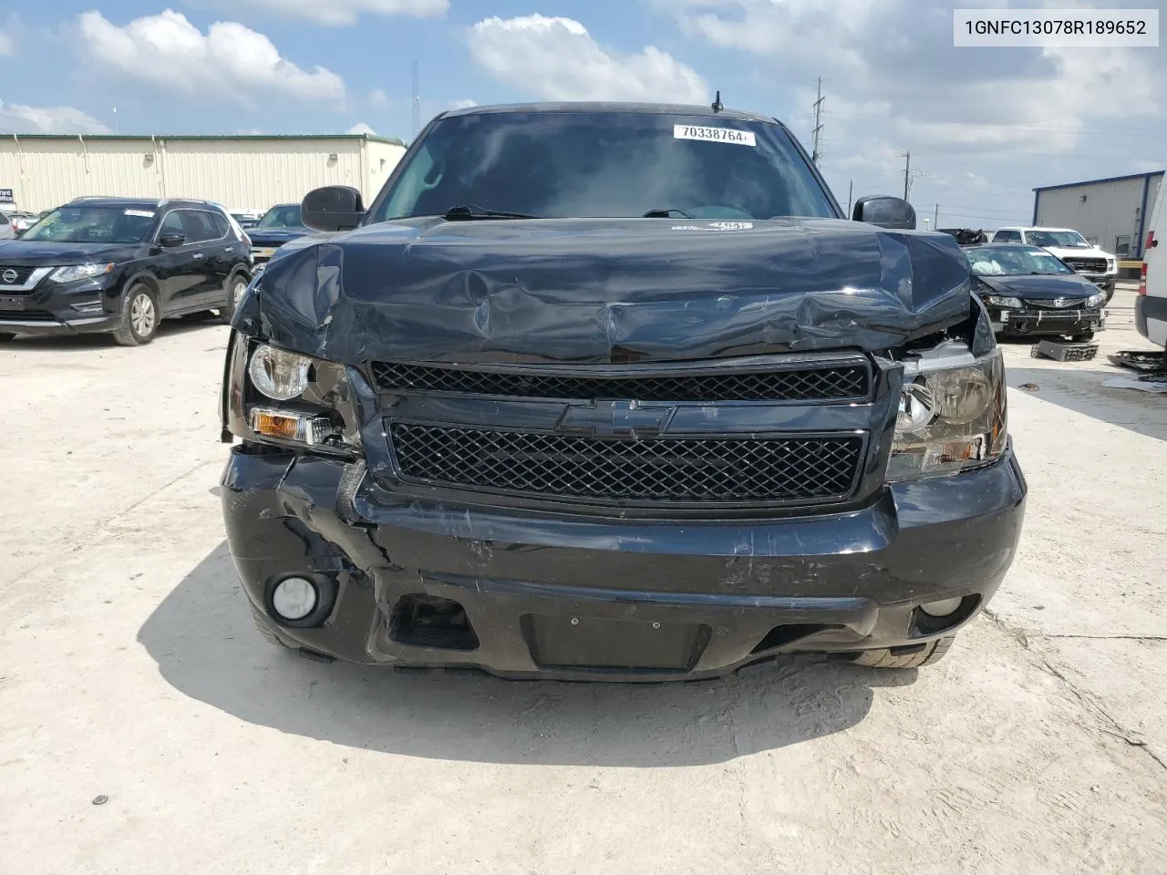 2008 Chevrolet Tahoe C1500 VIN: 1GNFC13078R189652 Lot: 70338764