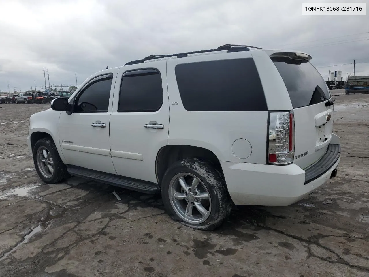 2008 Chevrolet Tahoe K1500 VIN: 1GNFK13068R231716 Lot: 72454604