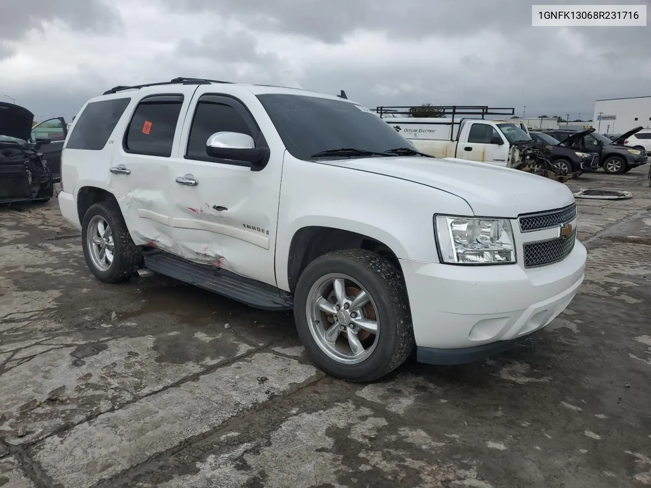 1GNFK13068R231716 2008 Chevrolet Tahoe K1500