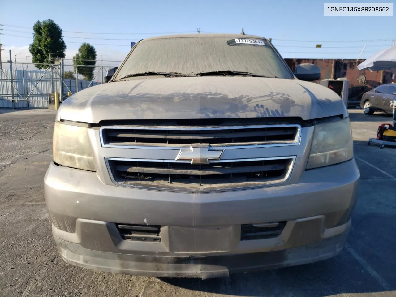 2008 Chevrolet Tahoe C1500 Hybrid VIN: 1GNFC135X8R208562 Lot: 72776384