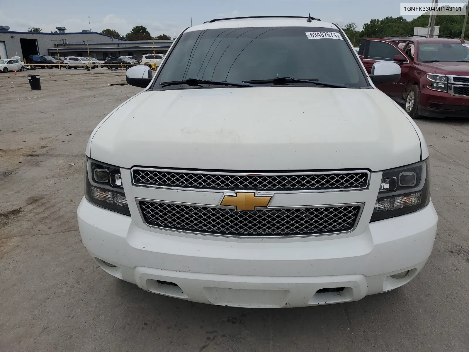 2009 Chevrolet Tahoe K1500 Ltz VIN: 1GNFK33049R143101 Lot: 63437674