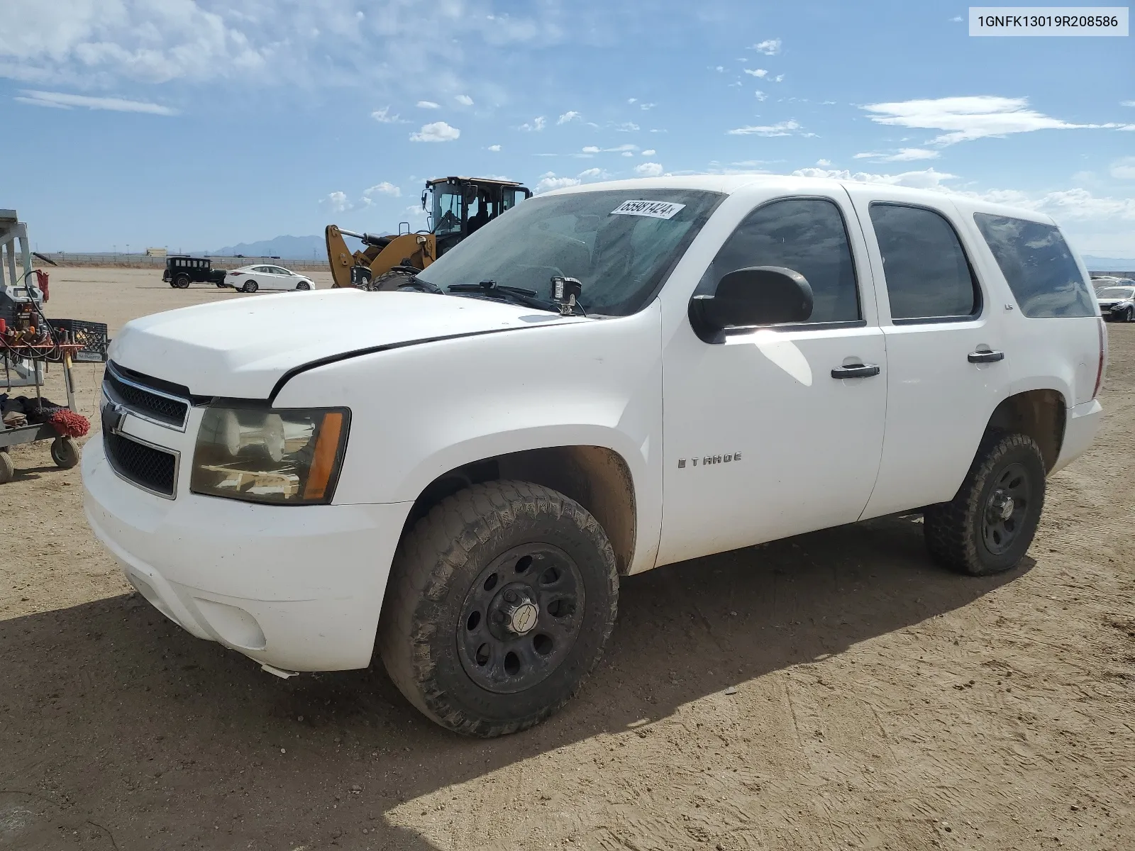 2009 Chevrolet Tahoe K1500 Ls VIN: 1GNFK13019R208586 Lot: 65981424