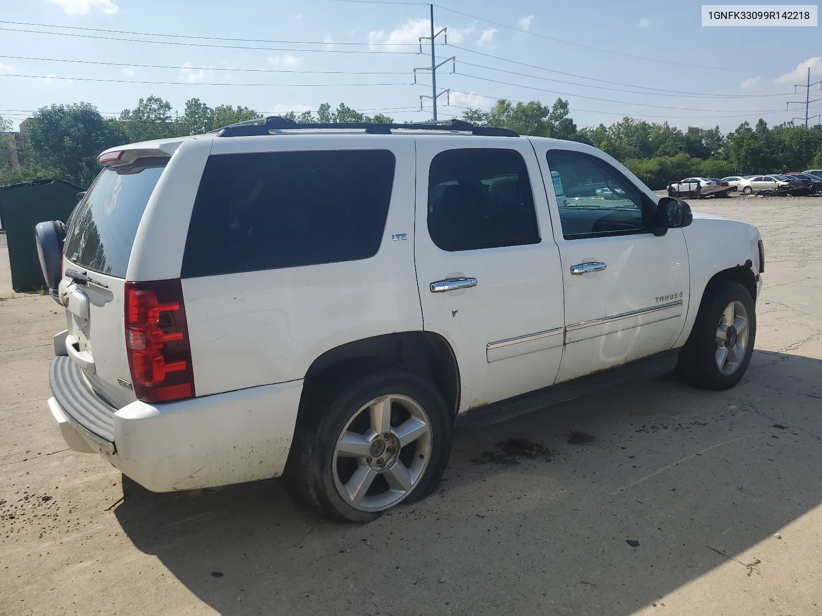 1GNFK33099R142218 2009 Chevrolet Tahoe K1500 Ltz