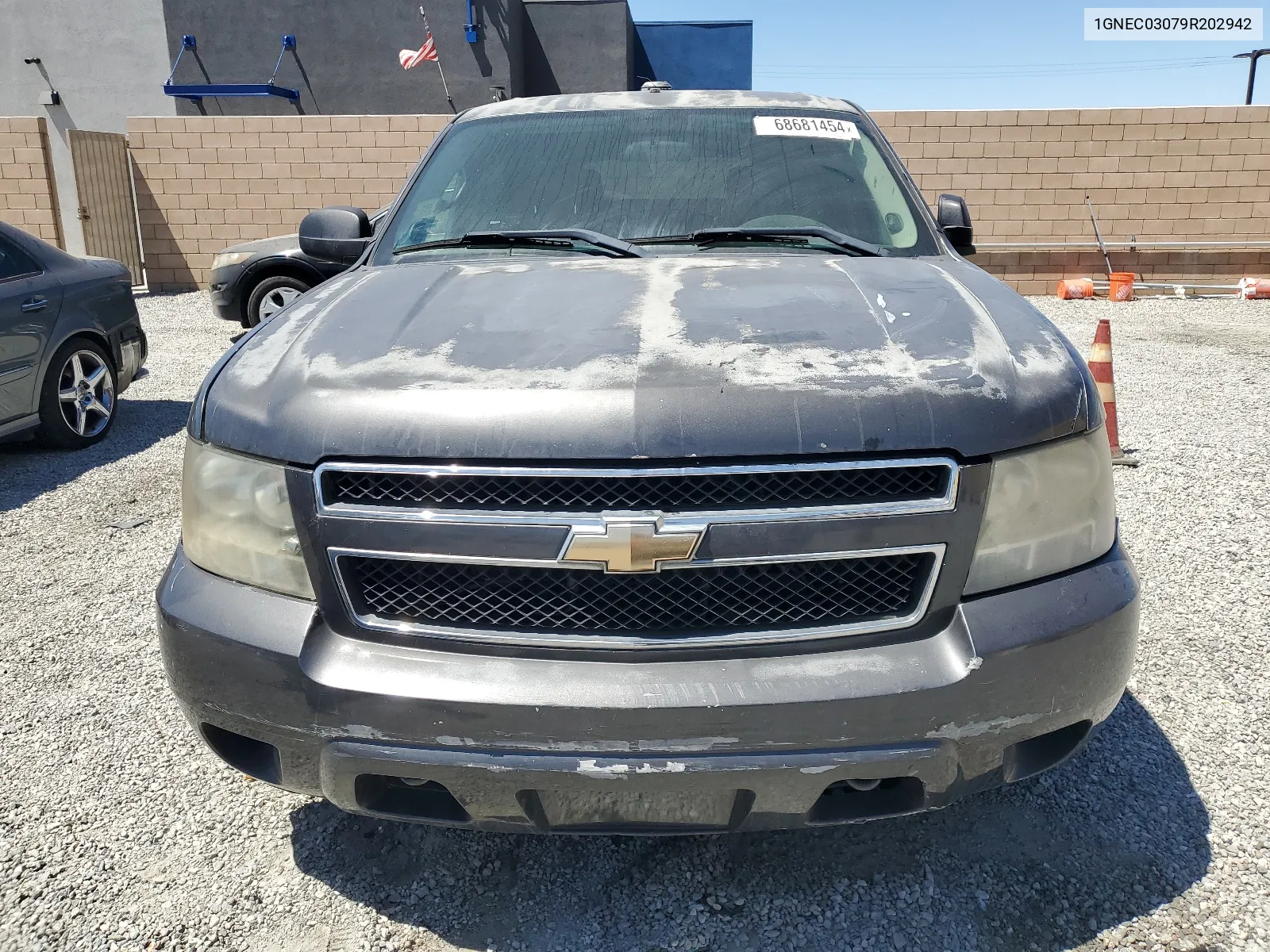 2009 Chevrolet Tahoe Police VIN: 1GNEC03079R202942 Lot: 68681454