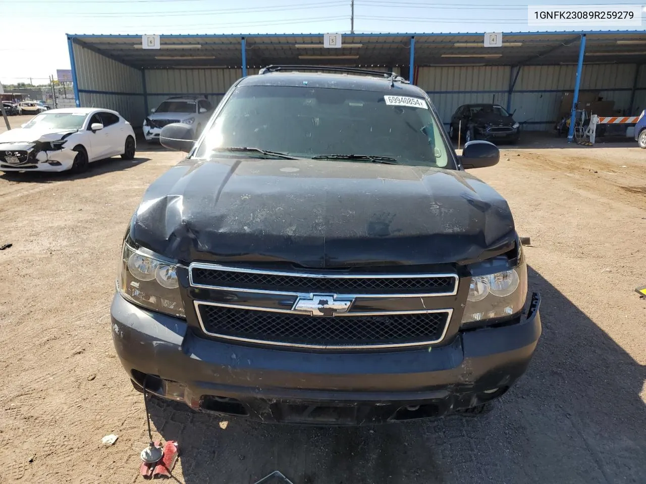 1GNFK23089R259279 2009 Chevrolet Tahoe K1500 Lt