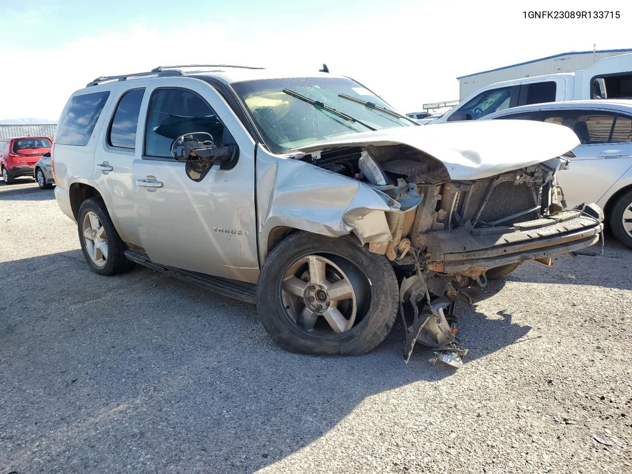 2009 Chevrolet Tahoe K1500 Lt VIN: 1GNFK23089R133715 Lot: 71312834