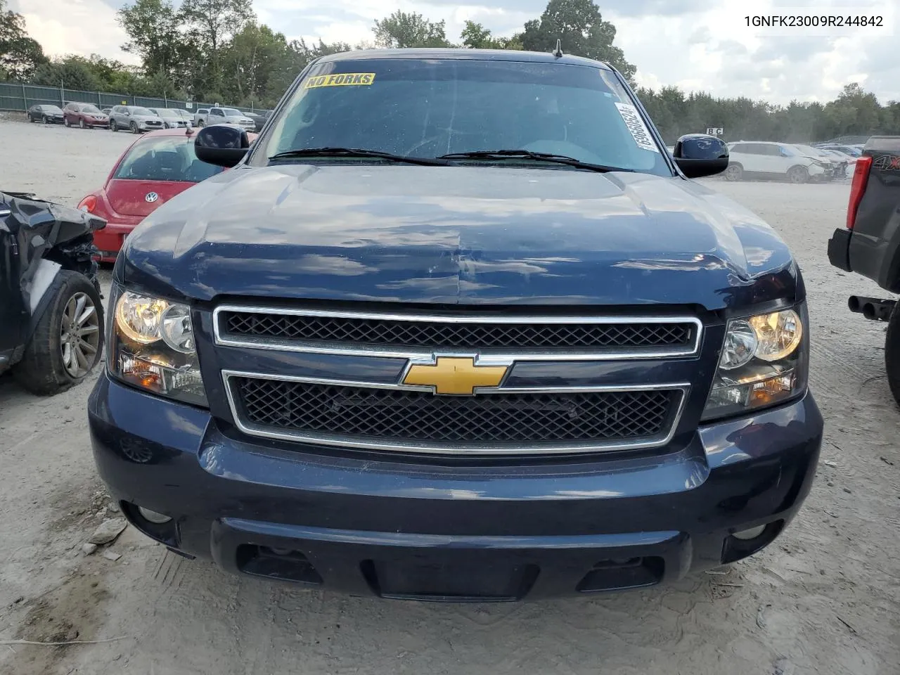 2009 Chevrolet Tahoe K1500 Lt VIN: 1GNFK23009R244842 Lot: 71384394