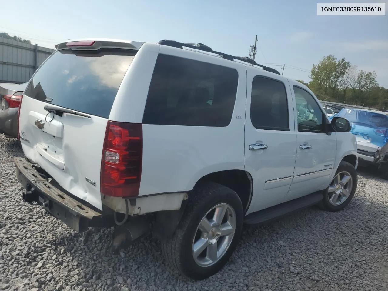 2009 Chevrolet Tahoe C1500 Ltz VIN: 1GNFC33009R135610 Lot: 71795514