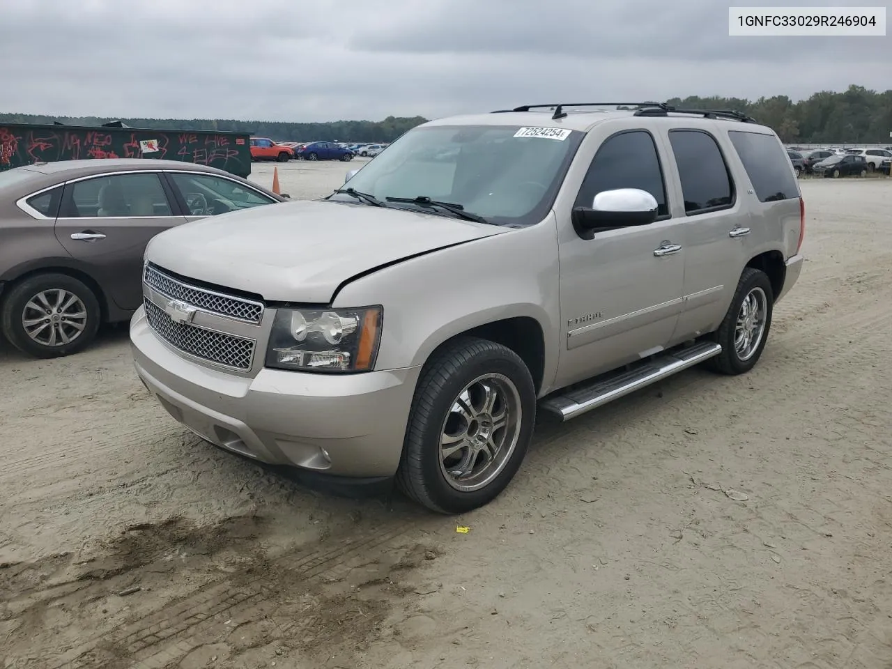 2009 Chevrolet Tahoe C1500 Ltz VIN: 1GNFC33029R246904 Lot: 72524254