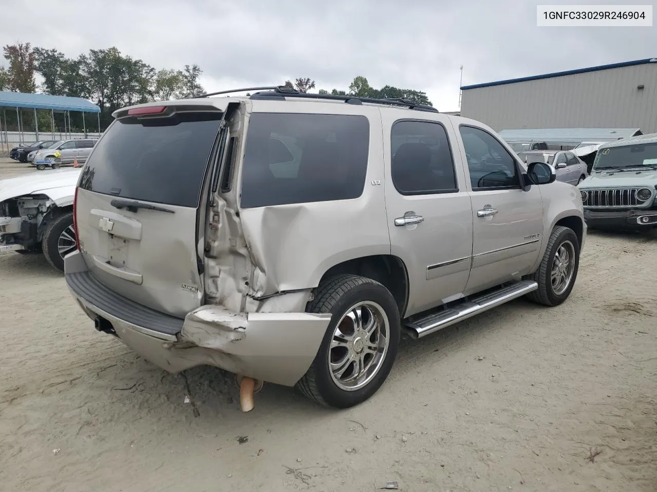 2009 Chevrolet Tahoe C1500 Ltz VIN: 1GNFC33029R246904 Lot: 72524254