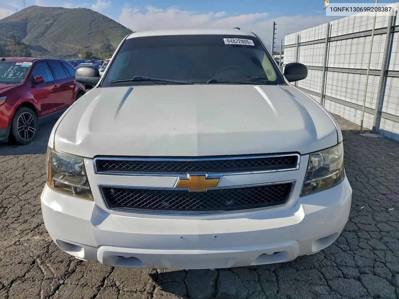 1GNFK13069R208387 2009 Chevrolet Tahoe K1500 Ls