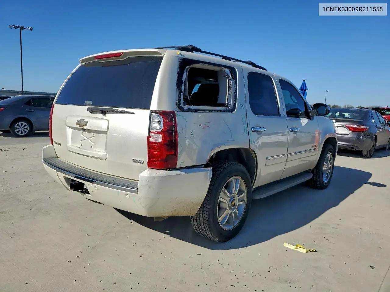 1GNFK33009R211555 2009 Chevrolet Tahoe K1500 Ltz