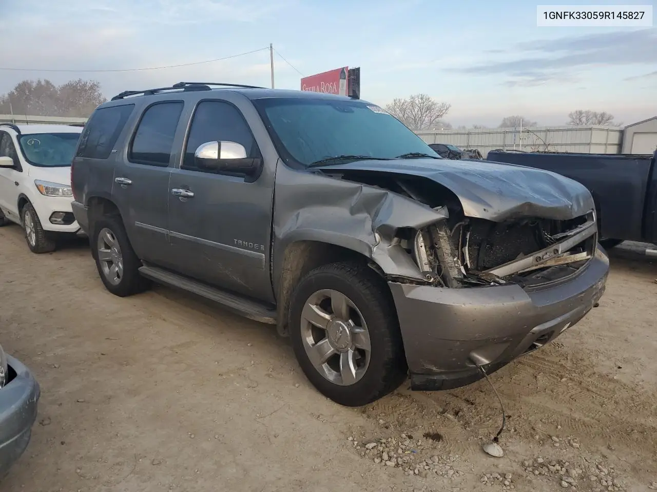 1GNFK33059R145827 2009 Chevrolet Tahoe K1500 Ltz