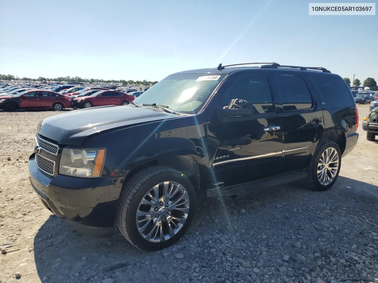 2010 Chevrolet Tahoe K1500 Ltz VIN: 1GNUKCE05AR103697 Lot: 58659264