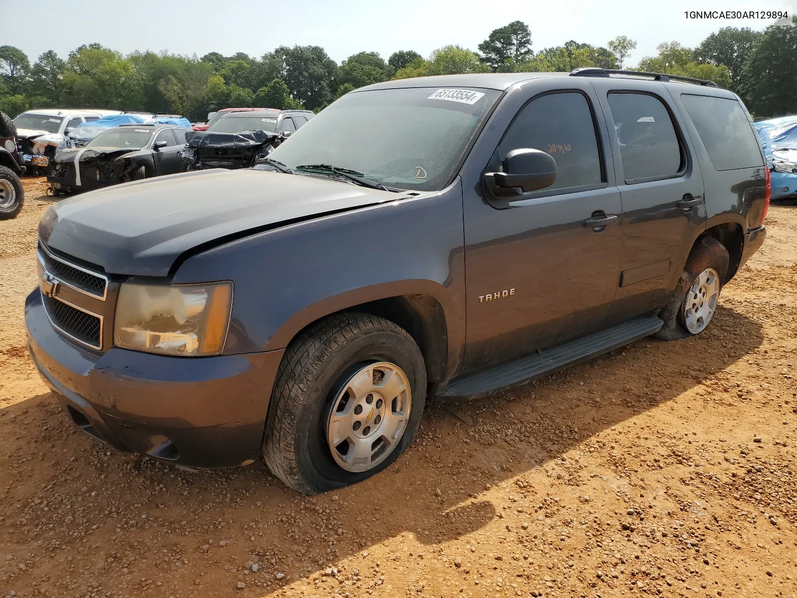 2010 Chevrolet Tahoe C1500 Ls VIN: 1GNMCAE30AR129894 Lot: 65133554