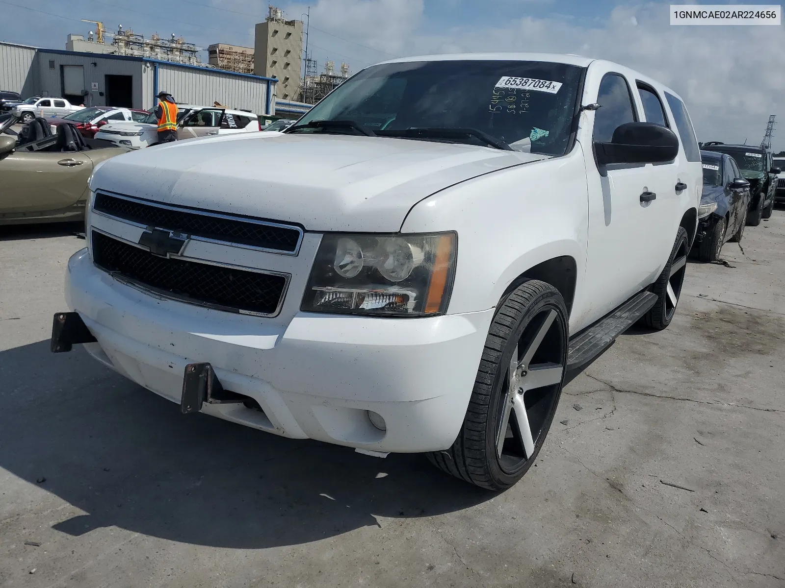 2010 Chevrolet Tahoe C1500 Ls VIN: 1GNMCAE02AR224656 Lot: 65387084