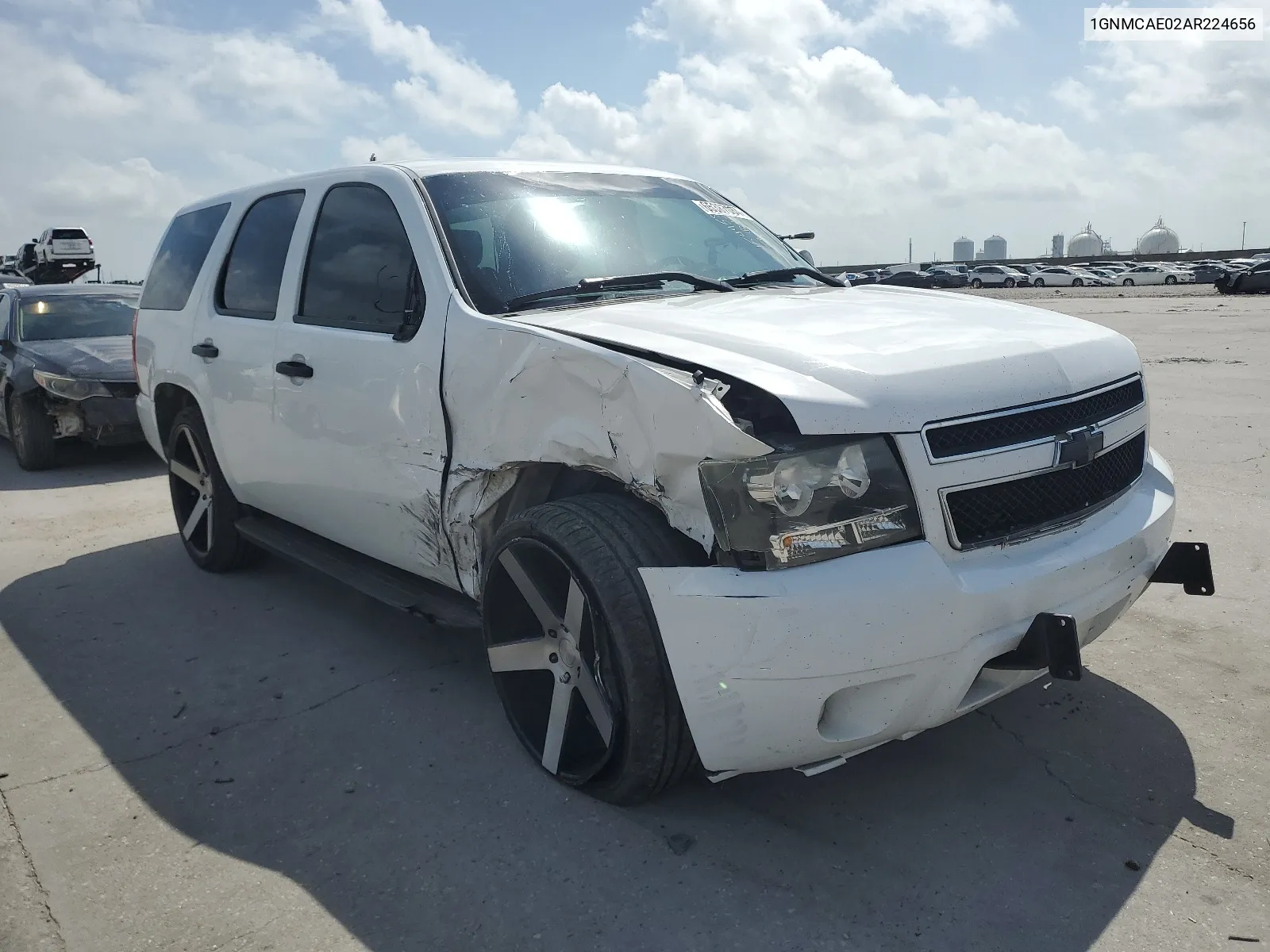 2010 Chevrolet Tahoe C1500 Ls VIN: 1GNMCAE02AR224656 Lot: 65387084