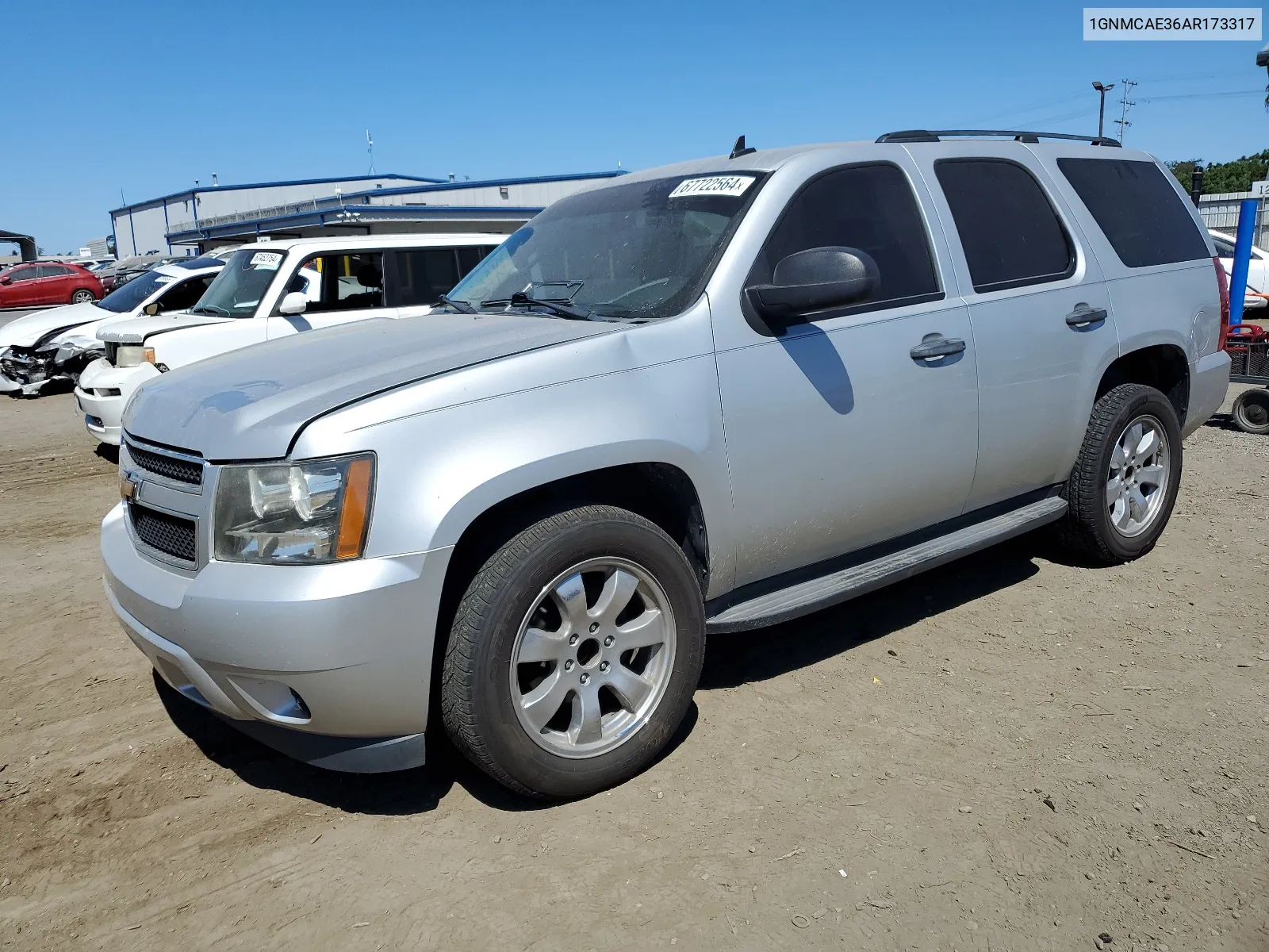 2010 Chevrolet Tahoe C1500 Ls VIN: 1GNMCAE36AR173317 Lot: 67722564