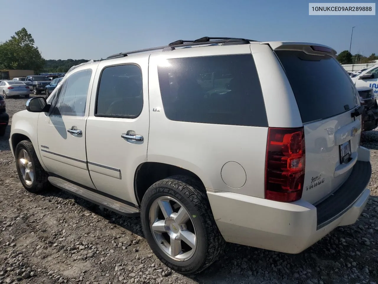 2010 Chevrolet Tahoe K1500 Ltz VIN: 1GNUKCE09AR289888 Lot: 67786194