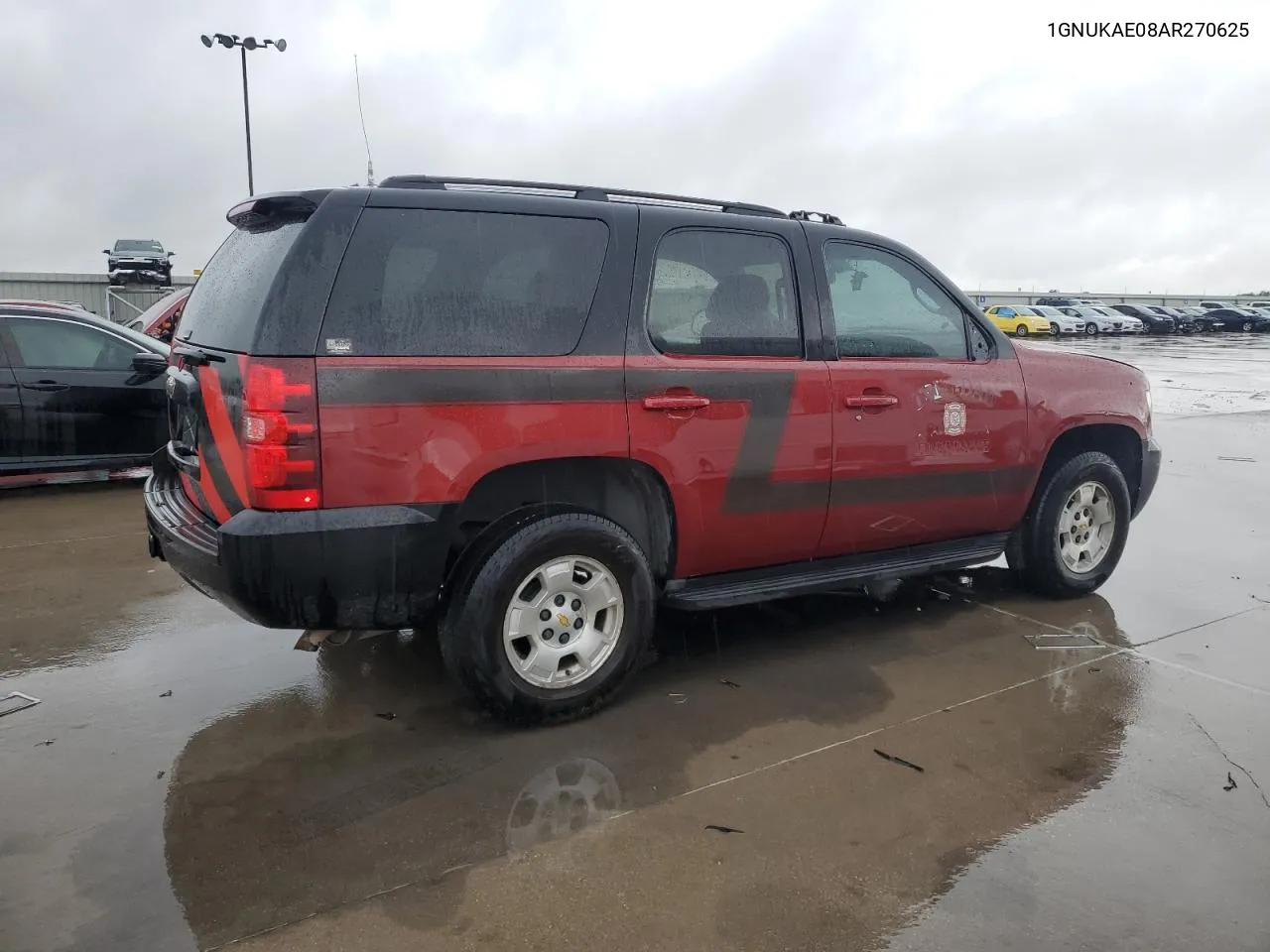 2010 Chevrolet Tahoe K1500 Ls VIN: 1GNUKAE08AR270625 Lot: 72696934