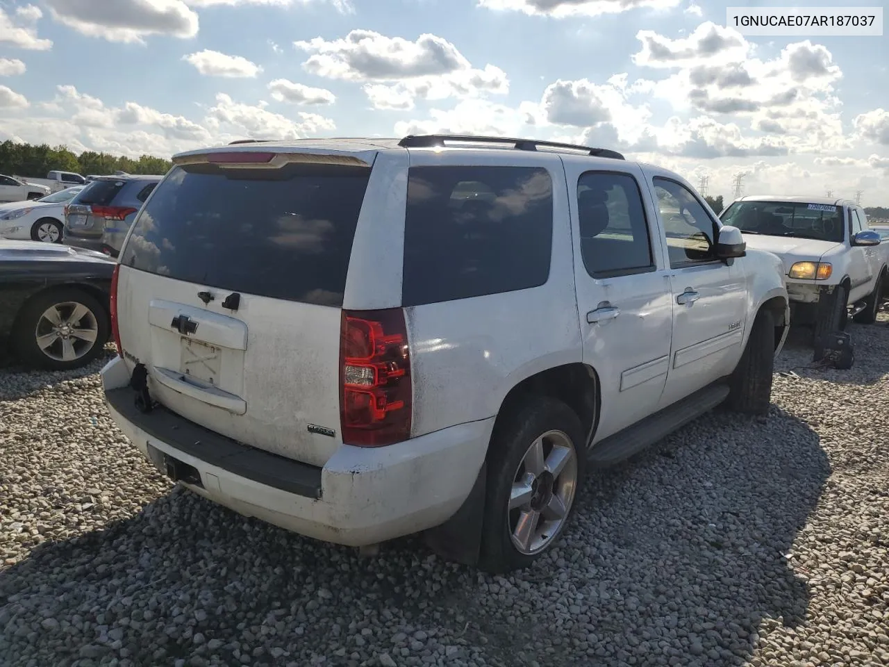 2010 Chevrolet Tahoe C1500 Ls VIN: 1GNUCAE07AR187037 Lot: 73181144