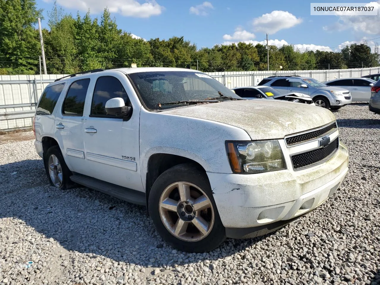 2010 Chevrolet Tahoe C1500 Ls VIN: 1GNUCAE07AR187037 Lot: 73181144