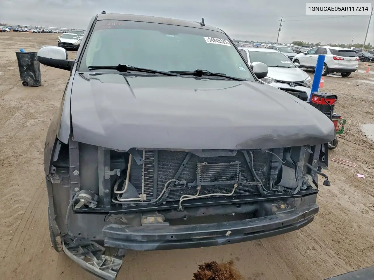 1GNUCAE05AR117214 2010 Chevrolet Tahoe C1500 Ls