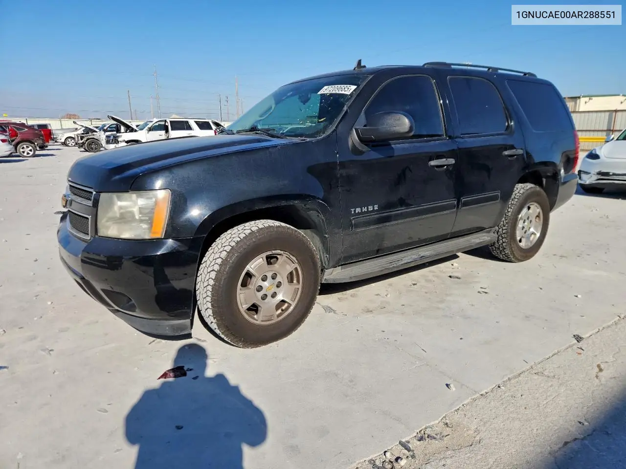1GNUCAE00AR288551 2010 Chevrolet Tahoe C1500 Ls